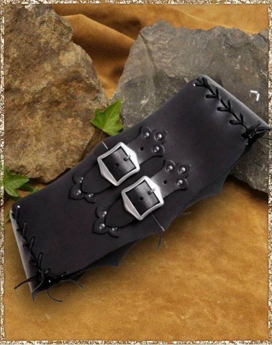 Miedergürtel Piratenbraut schwarz Taille 85-90 cm